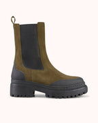 Fioro Ankle Boots - Khaki Black