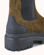 Fioro Ankle Boots - Khaki Black