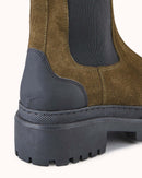 Bottines Fioro - Kaki Noir