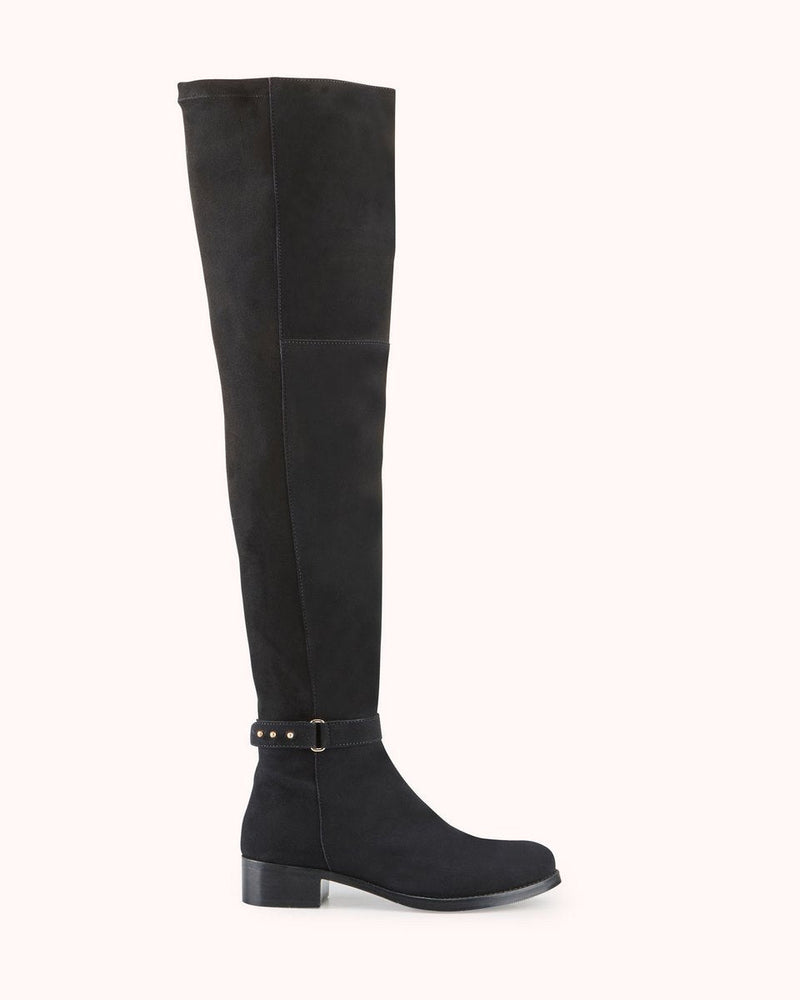 Kayline Over The Knee Boots - Black