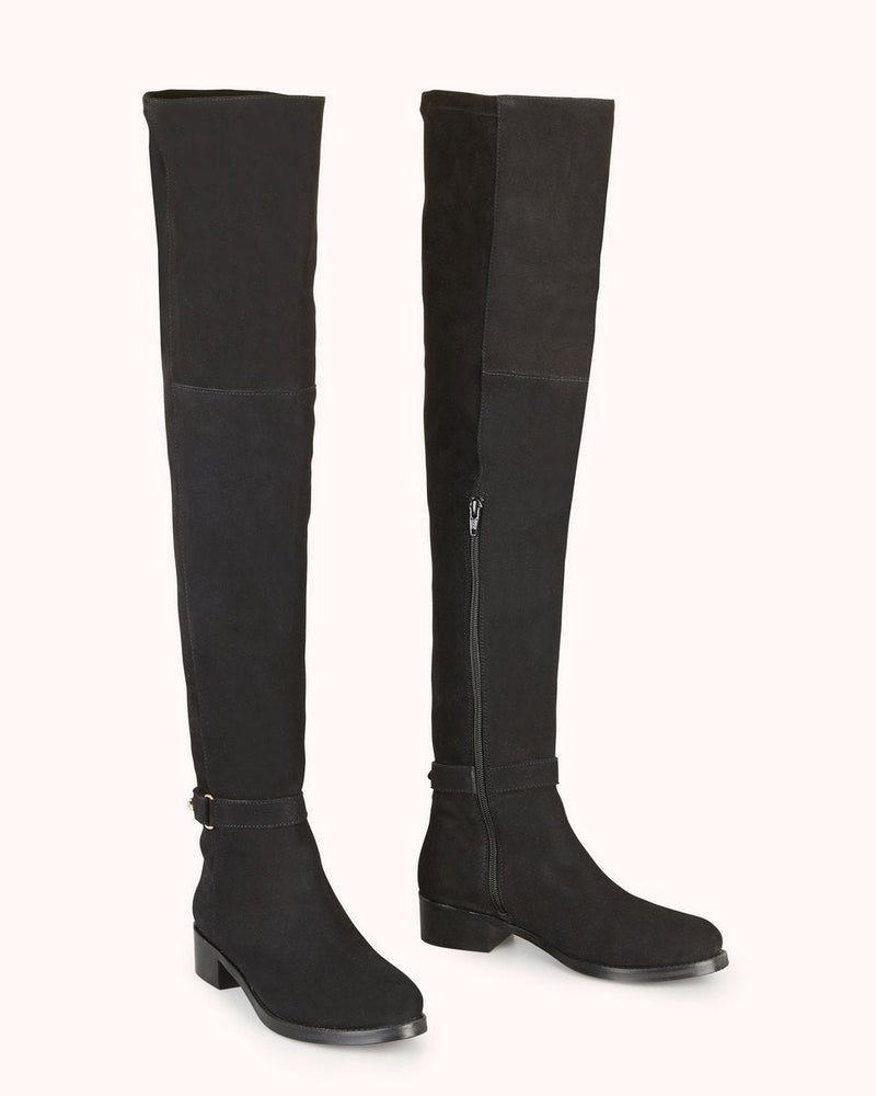 Kayline Over The Knee Boots - Black