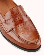 Valene Loafers - Cognac