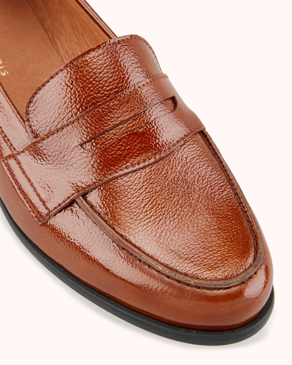 Valene Loafers - Cognac