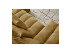 Anakin - Canapé Panoramique Convertible Coffre - Tissu Texturé - 10 Coussins