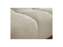 Anakin - Canapé Droit Fixe 3 Places - Tissu Texturé - 2 Coussins