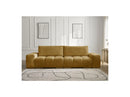 Anakin - Canapé Droit Fixe 3 Places - Tissu Texturé - 2 Coussins