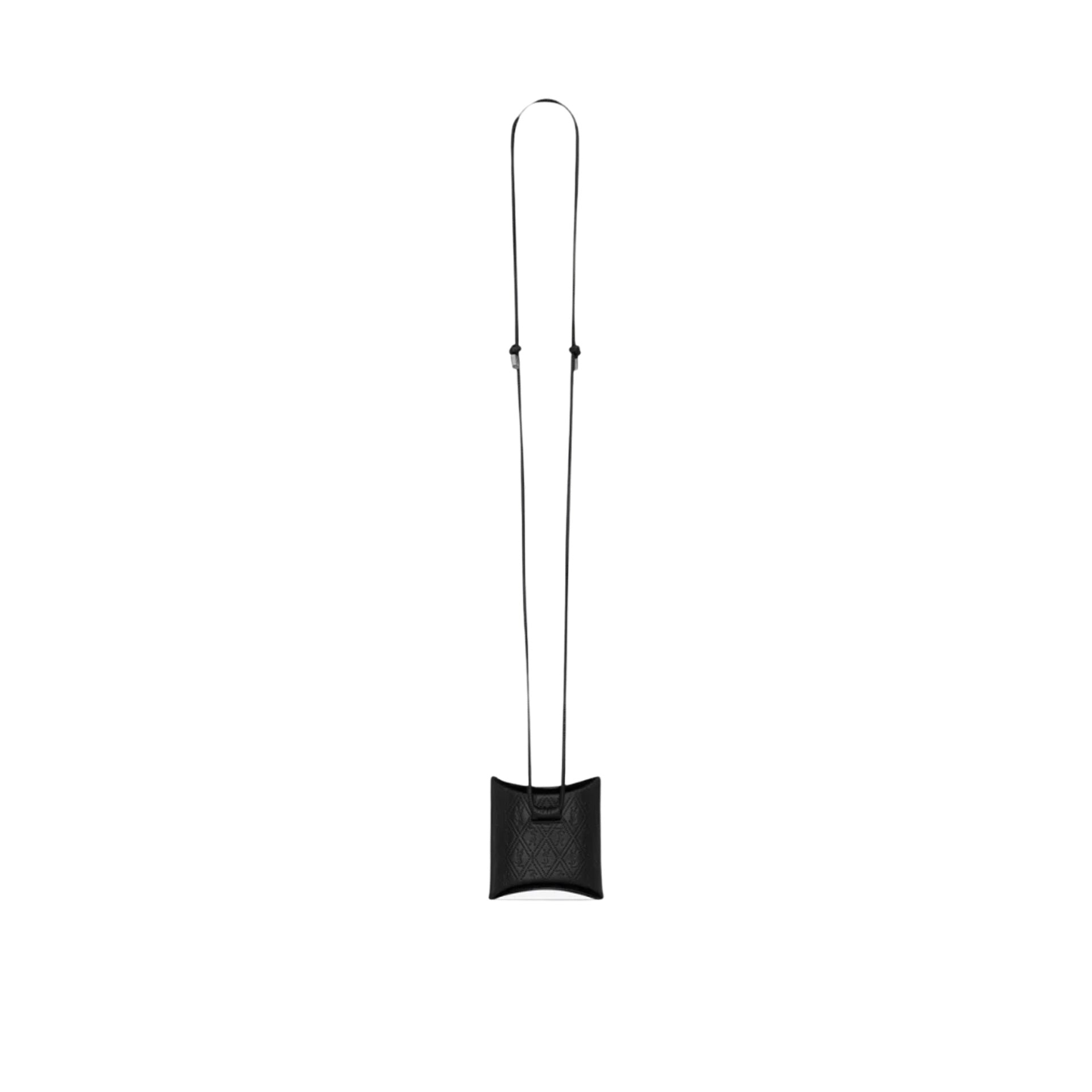 Saint Laurent - Funda para Airpods Cassandre - Hombres - Negro