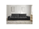 Anakin - Canapé Droit Fixe 3 Places - Tissu Texturé - 2 Coussins