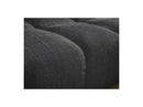 Anakin - Canapé Droit Fixe 3 Places - Tissu Texturé - 2 Coussins