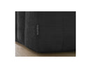 Anakin - Canapé Droit Fixe 3 Places - Tissu Texturé - 2 Coussins