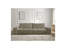 Anakin - Canapé Droit Fixe 3 Places - Tissu Texturé - 2 Coussins
