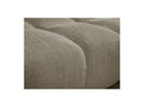 Anakin - Canapé Droit Fixe 3 Places - Tissu Texturé - 2 Coussins
