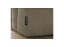 Anakin - Canapé Droit Fixe 3 Places - Tissu Texturé - 2 Coussins