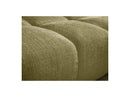 Anakin - Canapé Droit Fixe 3 Places - Tissu Texturé - 2 Coussins