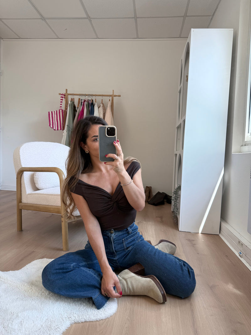 Top Carla Chocolate