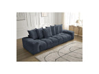 Anakin - Fixed Straight 3-Seater Sofa - Textured Fabric - 6 Cushions