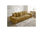 Anakin - Fixed Straight 3-Seater Sofa - Textured Fabric - 6 Cushions