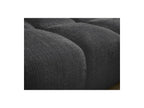 Anakin - Fixed Straight 3-Seater Sofa - Textured Fabric - 6 Cushions