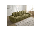 Anakin - Fixed Straight 3-Seater Sofa - Textured Fabric - 6 Cushions