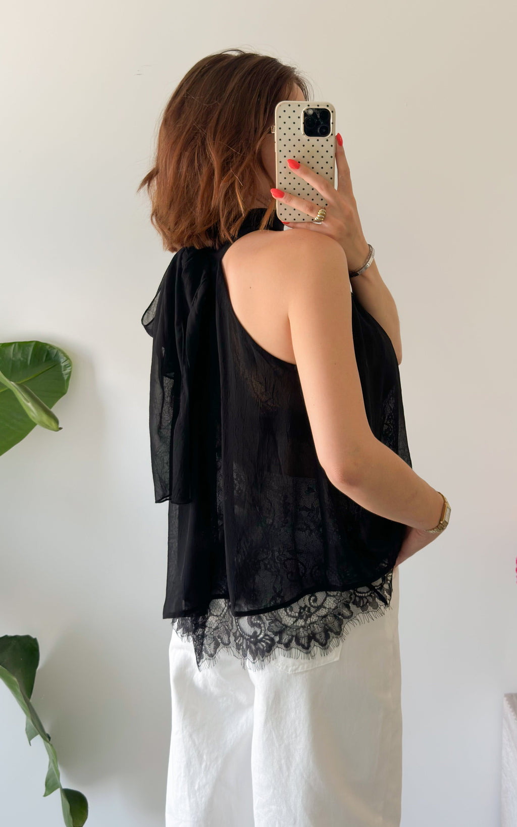 Top in Pizzo Murcia - Nero