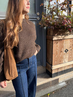 Louise Chocolate Jumper