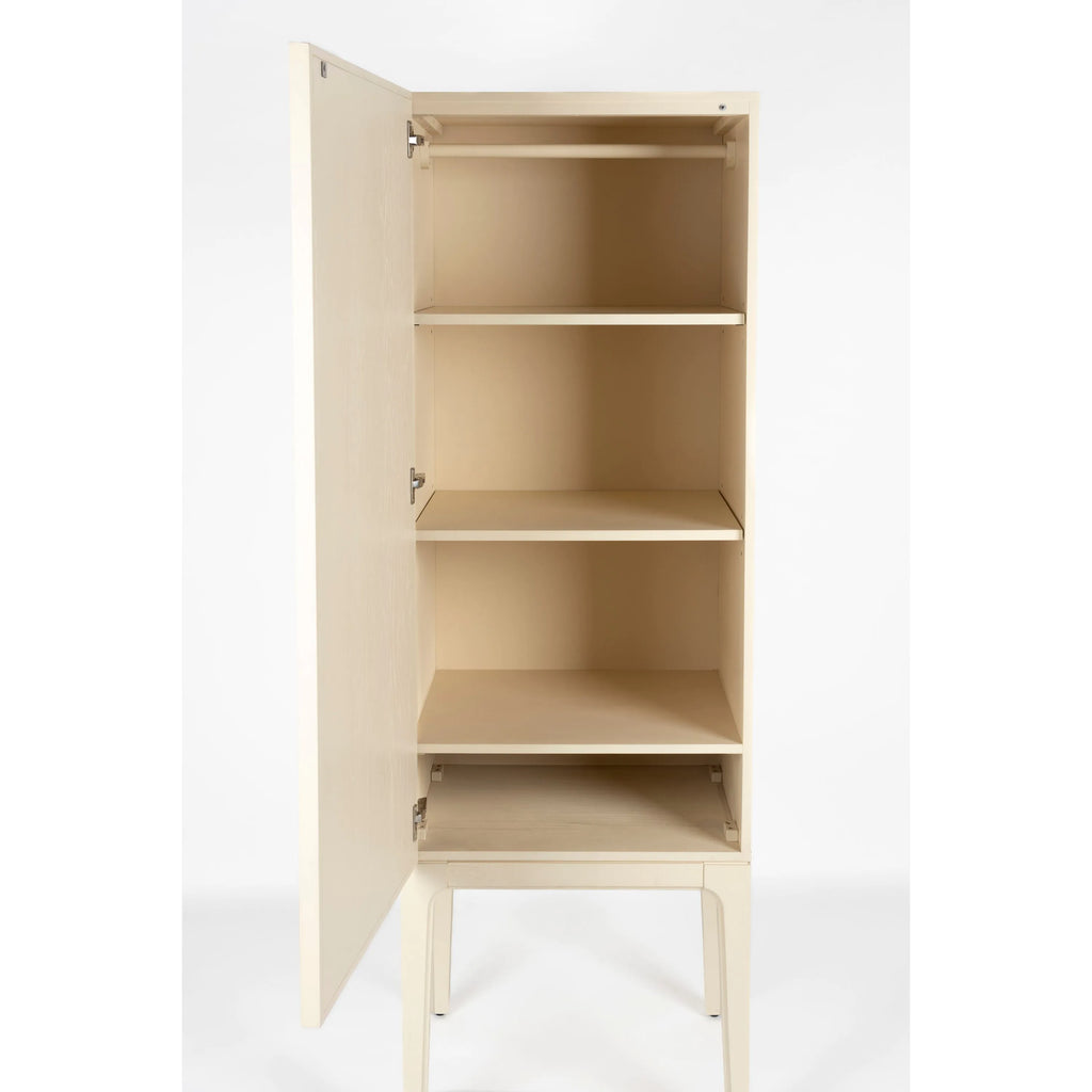 June 1 Porte - Armoire - Chêne massif - Beige