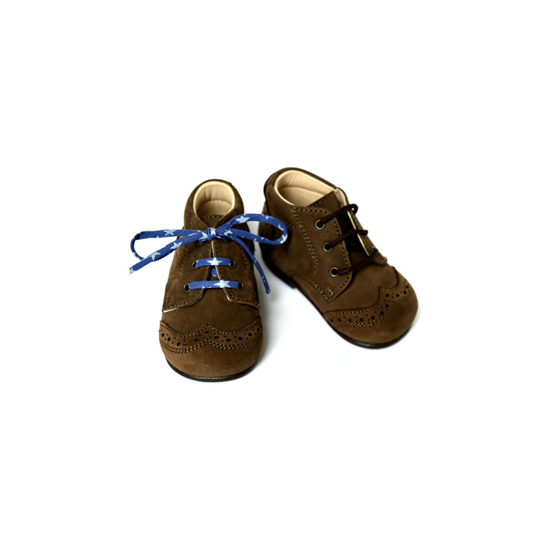 Chaussures Bottillons Adonis Bout Golf - Nubuck Marron - Mixte
