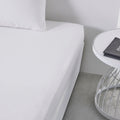 Permanent Uni Essential - Drap Housse - Craie