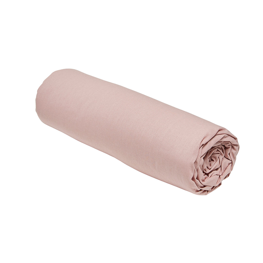 Permanent Uni Essential - Drap Housse - Rose Des Sables