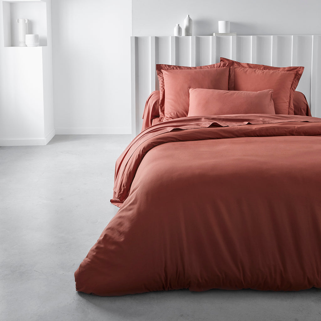 Permanent Unis Essential - Drap Housse - Rouge