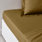 Permanent Uni Essential - Drap Housse - Bronze