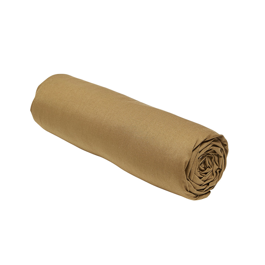 Permanent Uni Essential - Drap Housse - Bronze