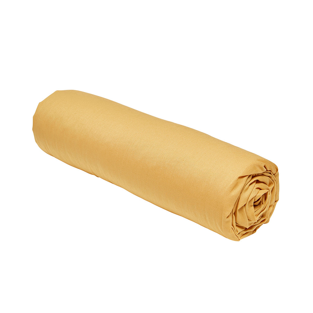 Permanent Unis Essential - Drap Housse - Jaune