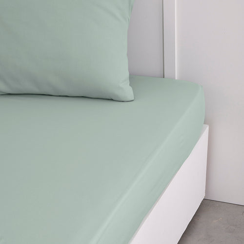 Drap Housse - Permanent Uni Essential - Celadon - Bonnet 30cm