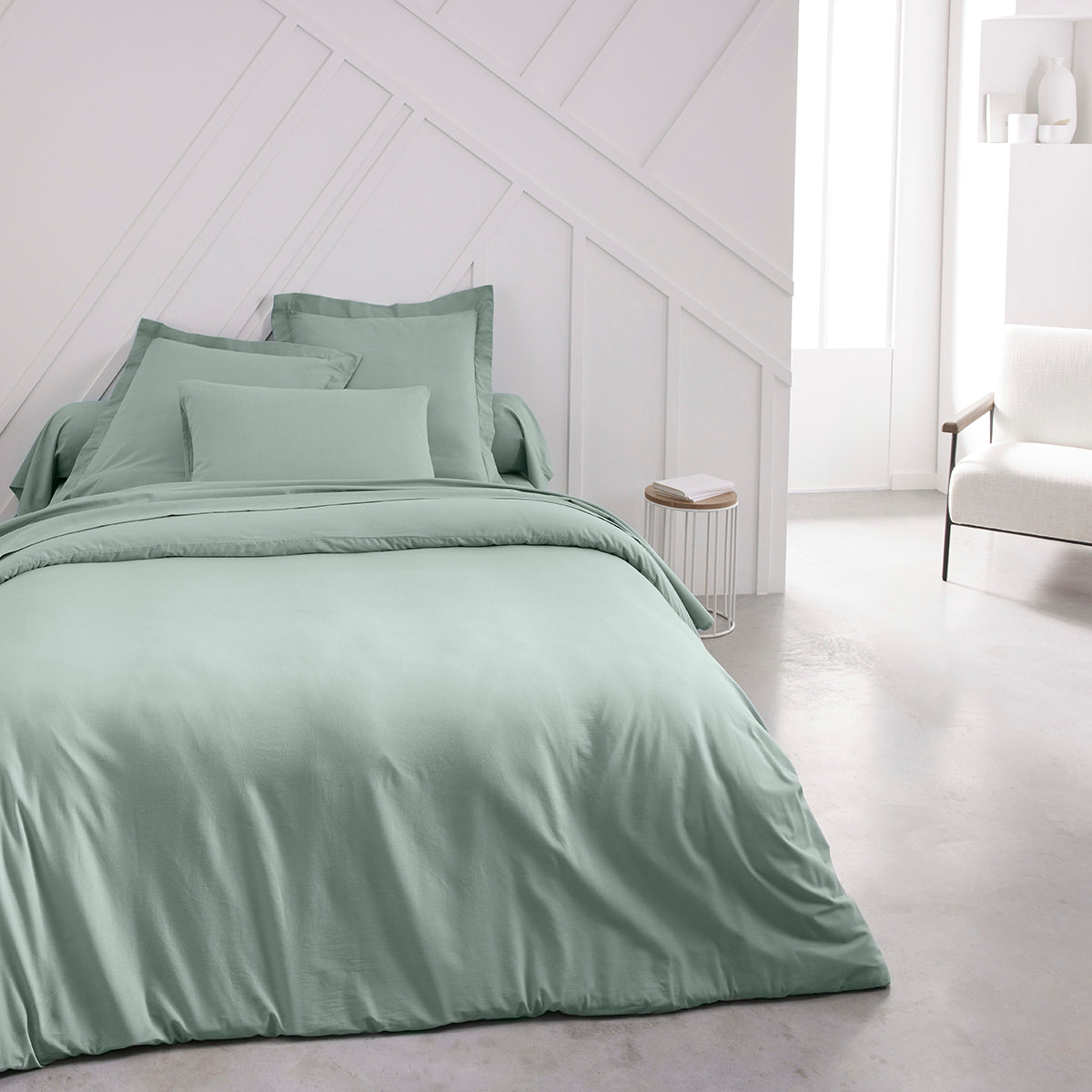Permanent Unis Essential - Drap Housse - Vert