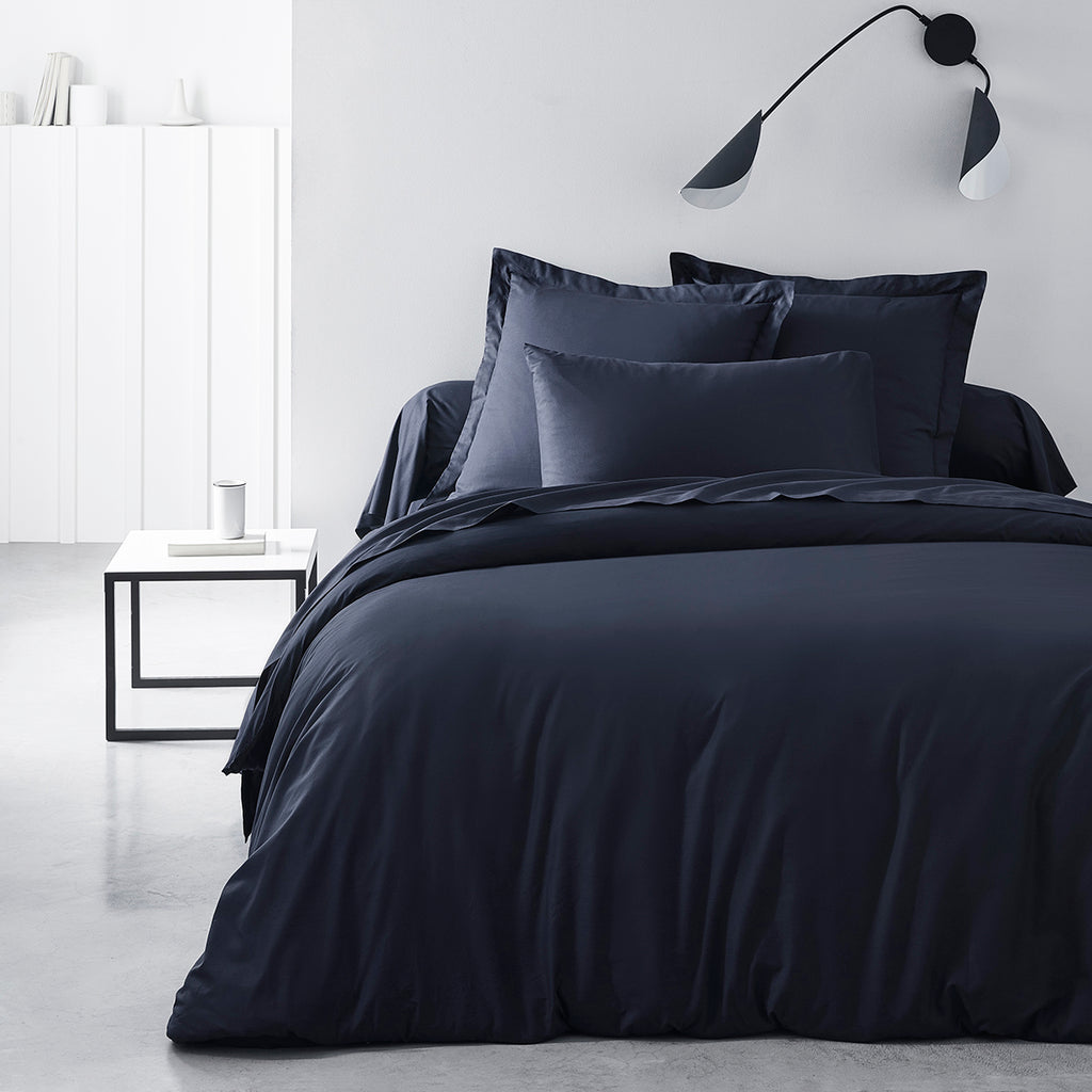 Permanent Uni Essential - Drap Housse - Navy