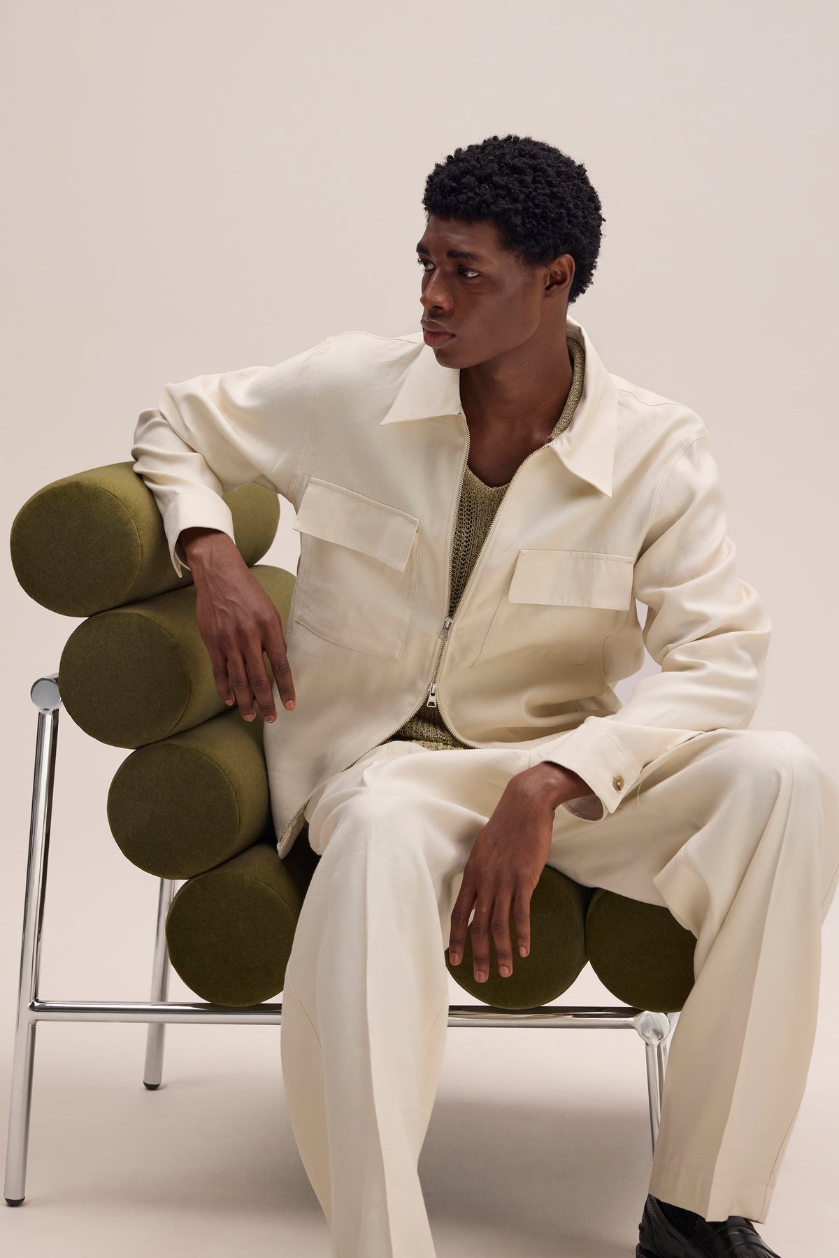 Alban Jacket - Ivory