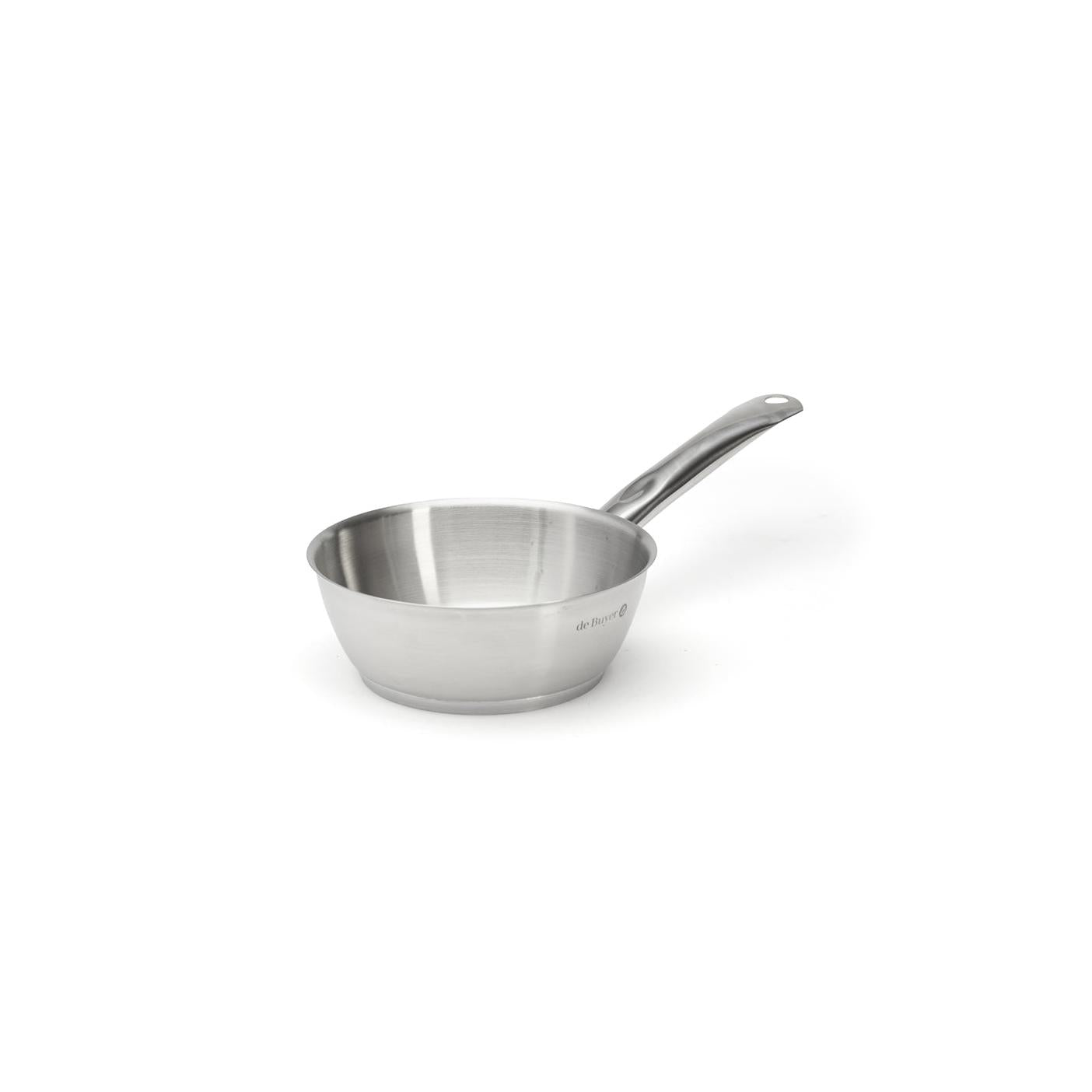 Curved Stainless Steel Sauté Pan Prim'Appety Ø 16cm