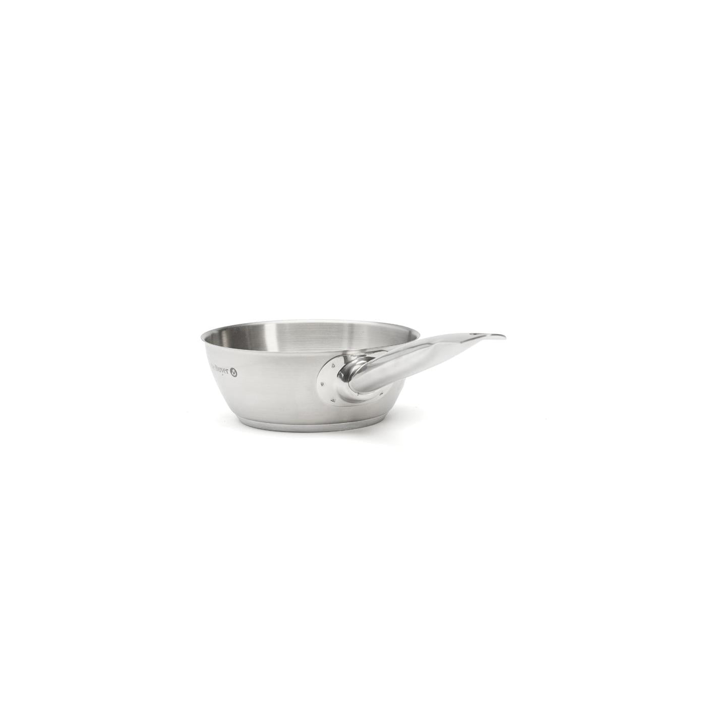 Curved Stainless Steel Sauté Pan Prim'Appety Ø 16cm