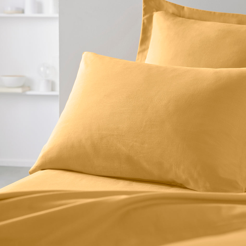 Permanent Uni Essential - Funda De Almohada - Ocre