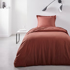 Permanent Uni Essential - Duvet Cover - Terracotta