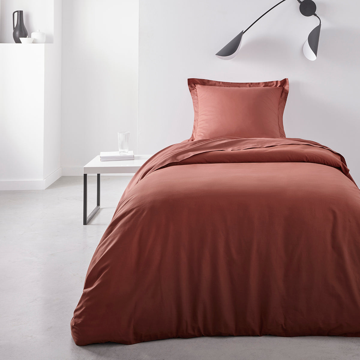 Permanent Uni Essential - Duvet Cover - Terracotta