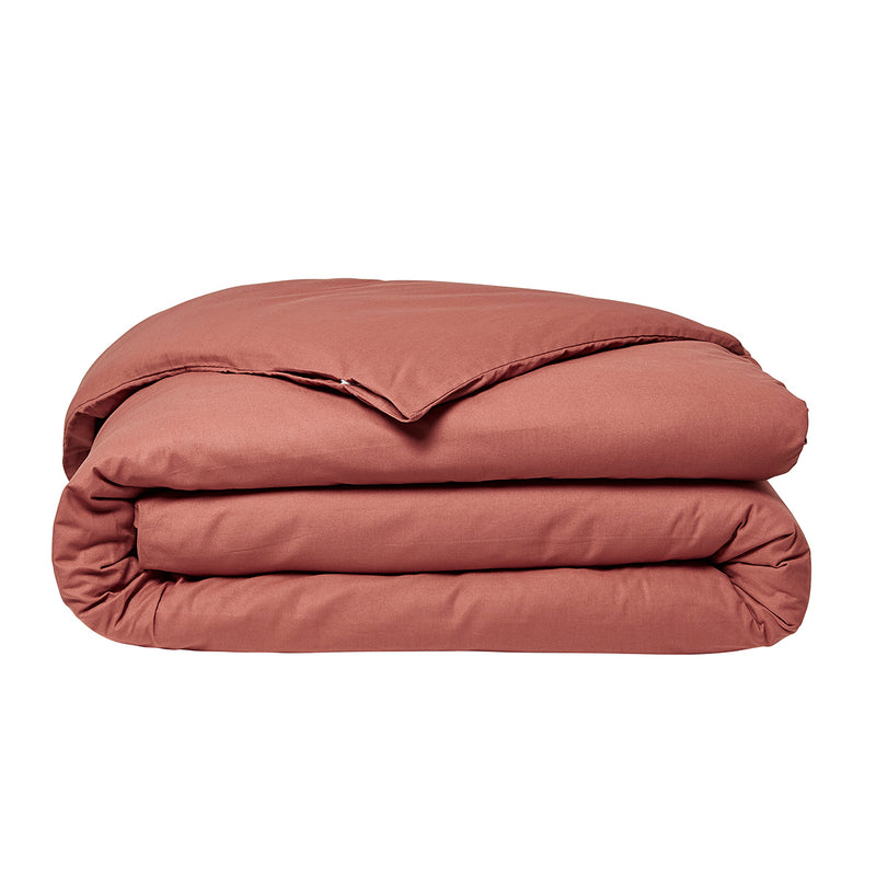 Housse De Couette - Permanent Uni Essential - Terracotta