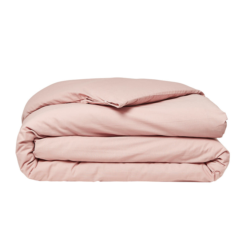 Housse De Couette - Permanent Uni Essential - Rose Des Sables