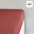 Drap Housse - Permanent Uni Essential - Terracotta - Bonnet 25cm