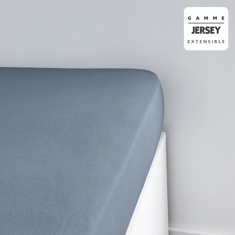 Sábana Bajera - Permanente Uni Essential - Denim - Gorro 25cm