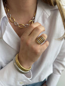 Bague Stria - Doré Ou Bicolore