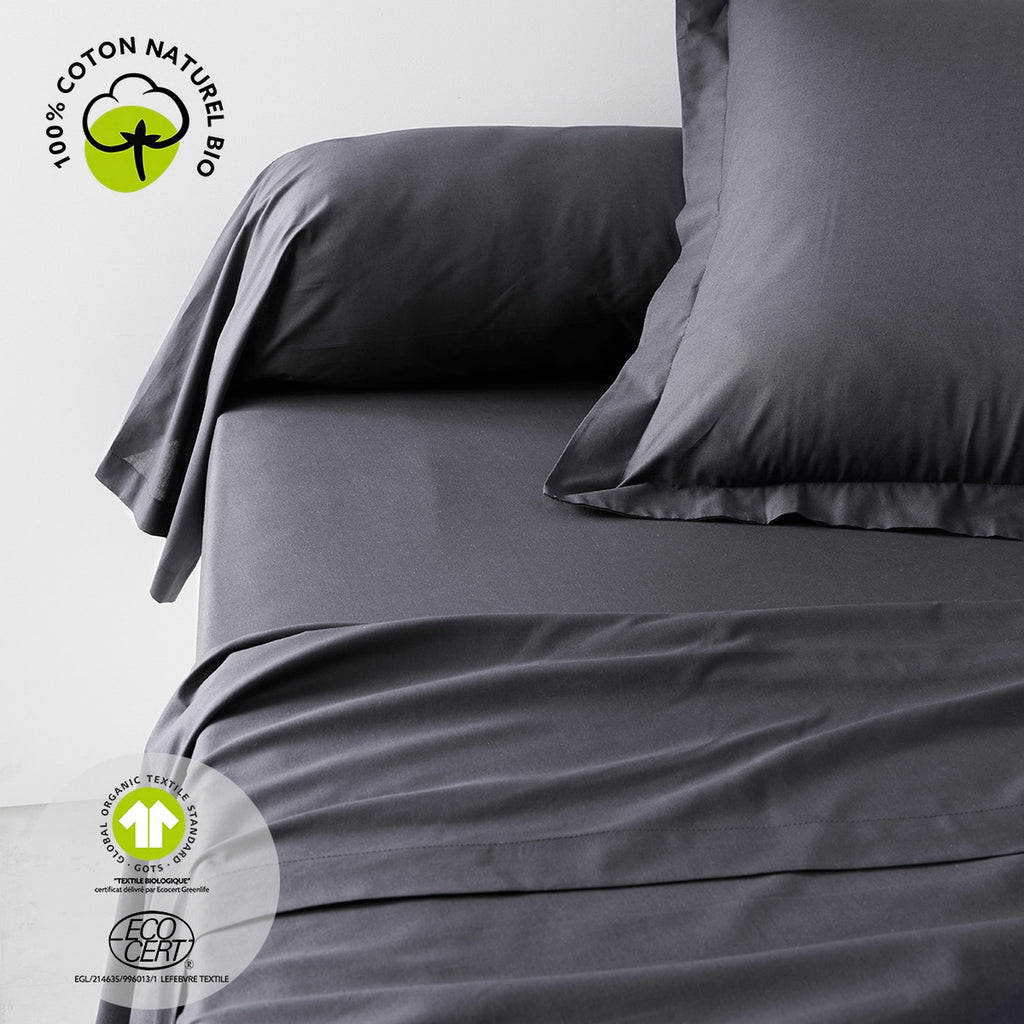 Organic - Taie Traversin Organic - Gris