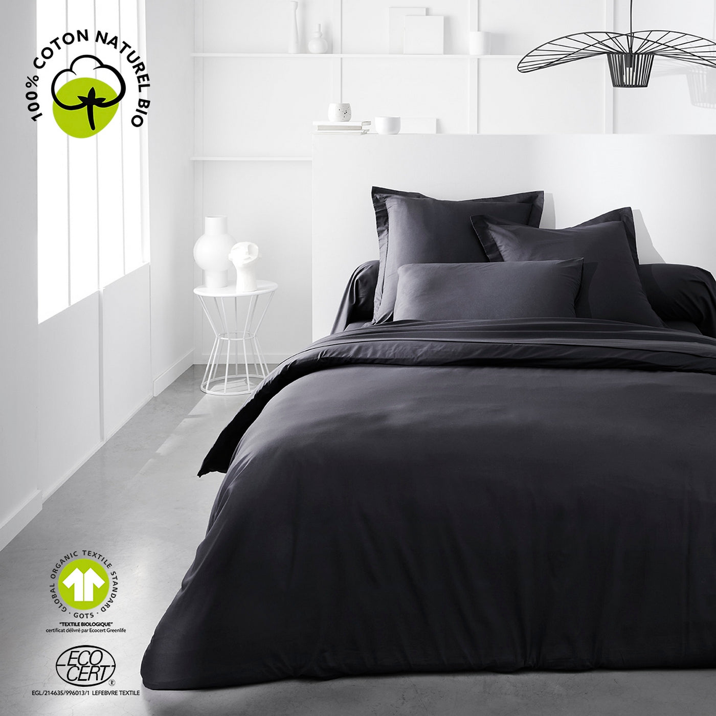 Organic - Taie Traversin Organic - Gris