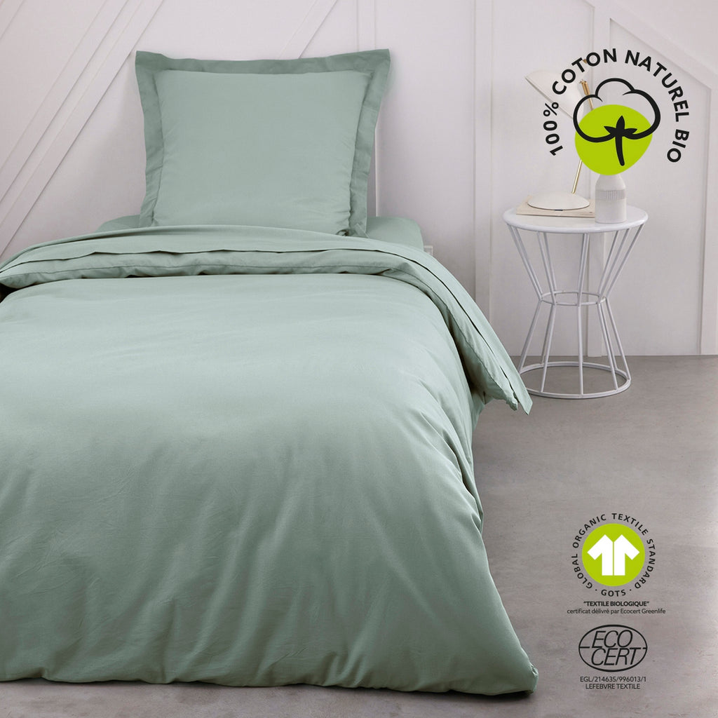 Organic - Housse De Couette - Vert